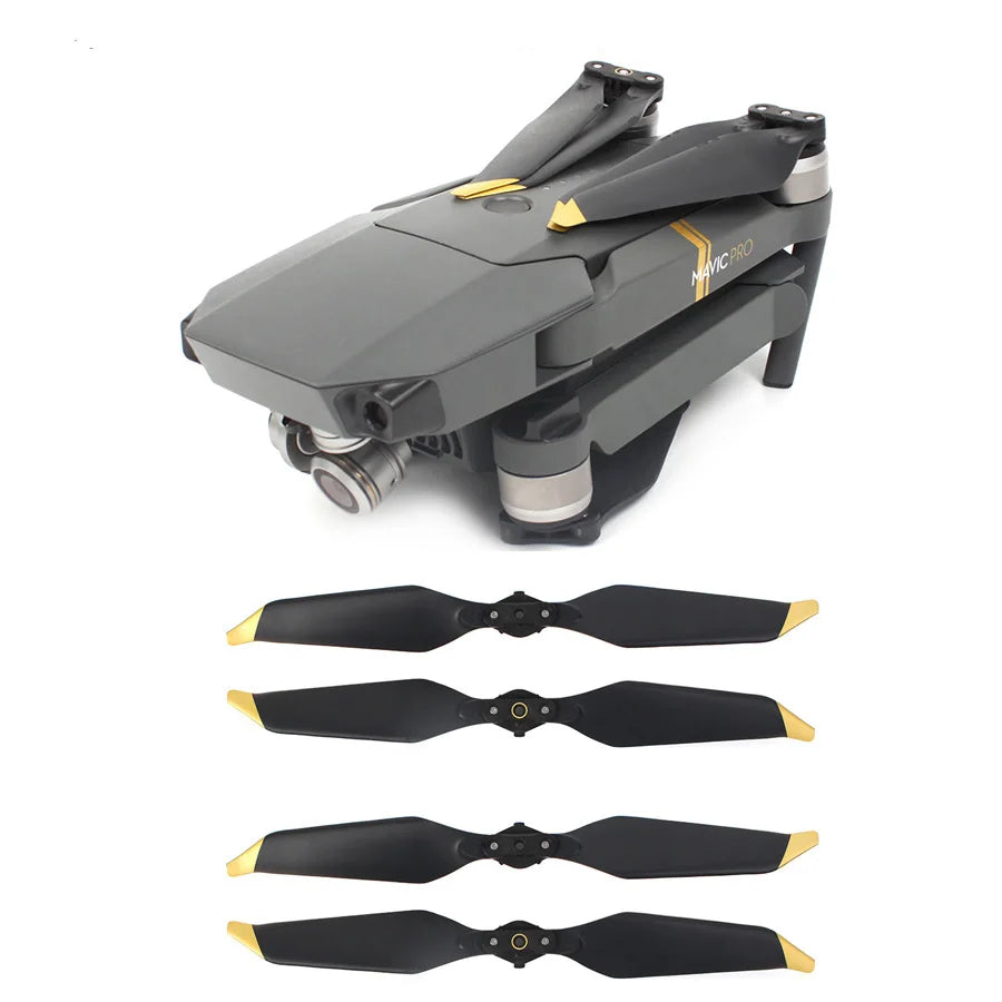 4pcs Low Noise Propeller for DJI Mavic PRO Platinum Drone 8331 Noise Reduction Blade Props Camera Drone Folding Propeller Blades