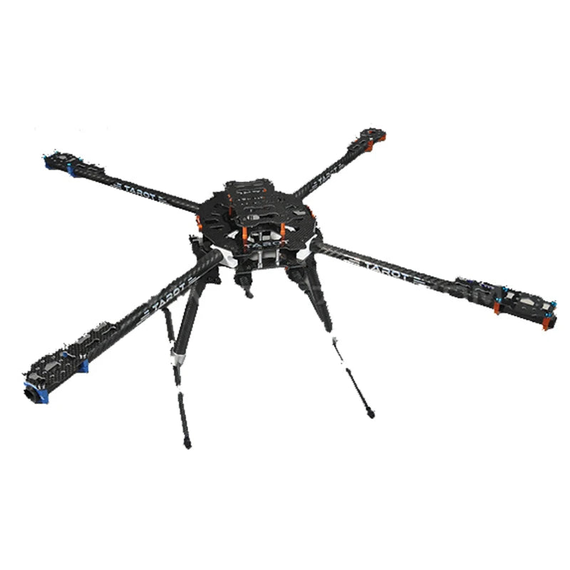 Tarot FY650 3K Pure Carbon Fiber Full Folding Hexacopter 650mm FPV Aircraft Frame TL65B01  for Aerial  Photography