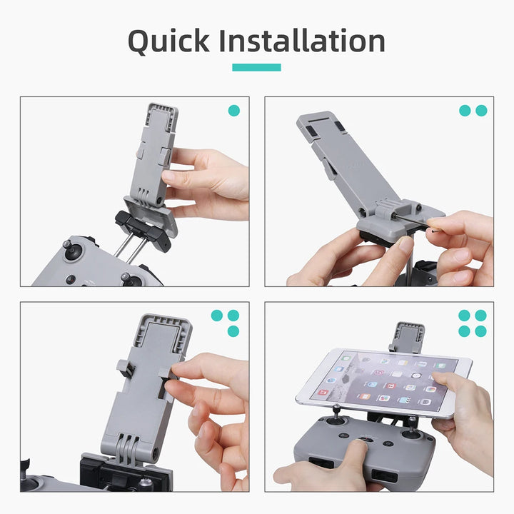 Foldable Expansion Bracket for DJI Air 2S/Mini 2/Mavic Air 2 Tablet Remote Control Holder Mount for Mavic Air 2 Drone Accessory