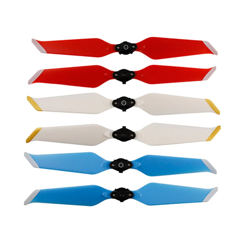 1Pair 8743F Foldable Propellers Colorful Quick Release Low Noise Propeller Blades For DJI Mavic 2 Pro Zoom Drone