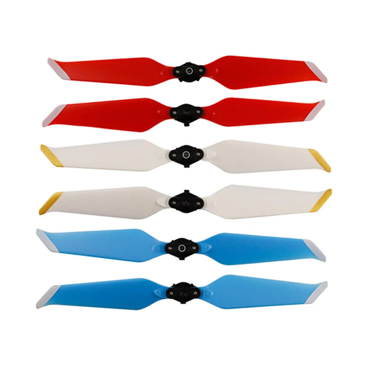 1Pair 8743F Foldable Propellers Colorful Quick Release Low Noise Propeller Blades For DJI Mavic 2 Pro Zoom Drone