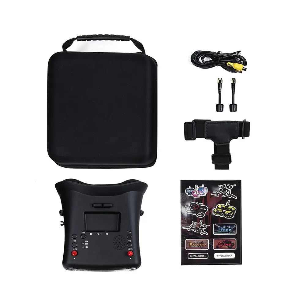 iFlight 4.3inch FPV Analog Goggles 40CH 5.8GHz with DVR Function Built-in 3.7V/2000mAh battery for FPV part