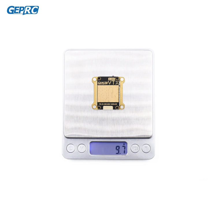 GEPRC RAD VTX 5.8G — 40CH Analog Video Transmitter, PIT/25/200/600/1600mW
