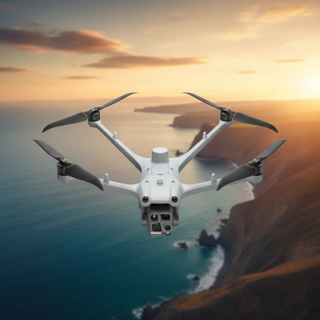 DJI Matrice 4TD Enterprise Drone - 48MP Camera, 25km Range, IP55 Rated