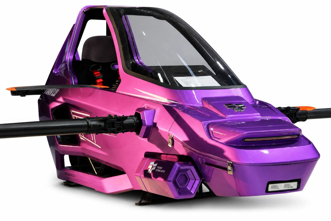 Carbon-Fiber Manned eVTOL Hoverbike Aircraft