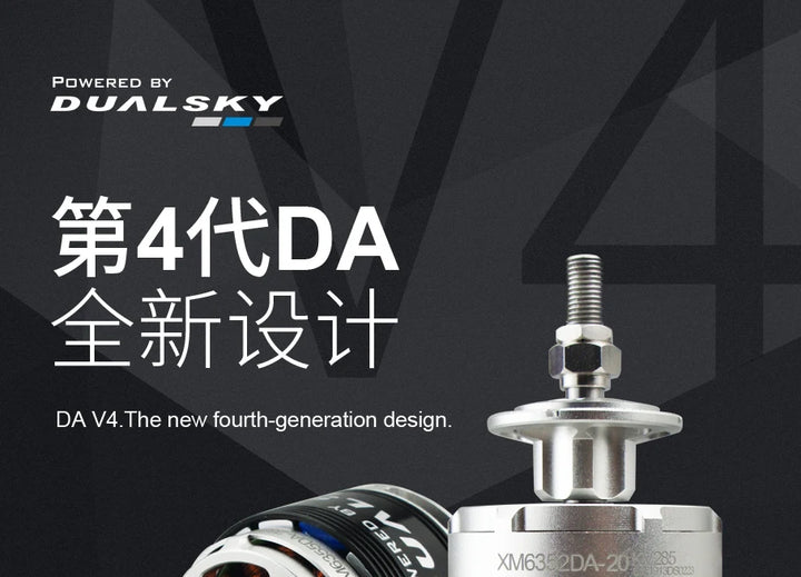 DualSky Brushless Motor XM6355DA 180KV 205KV 245KV 280KV For F3A RC Model Airplane or 20kg RC Gliders