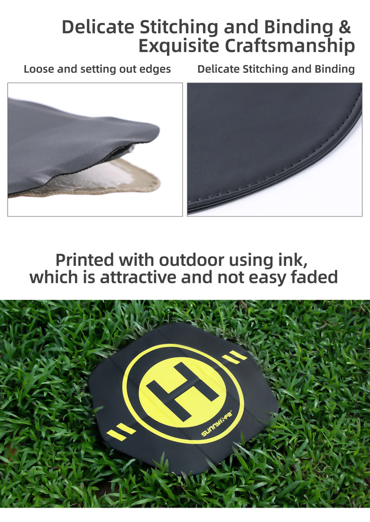 Drone Landing Pad Waterproof Foldable Parking Apron for DJI Mavic Mini 2/MIMI 3/Air 2S/AVATA FPV Landing Pad Accessories