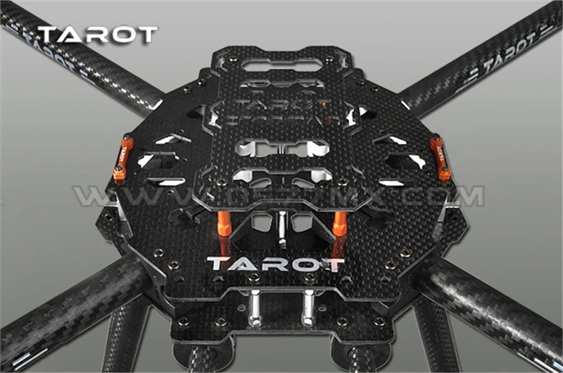 Tarot FY650 3K Pure Carbon Fiber Full Folding Hexacopter 650mm FPV Aircraft Frame TL65B01  for Aerial  Photography