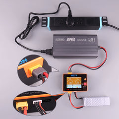 HOTA T8 Smart Balance Charger — 8S LiPo/LiHV/LiFe, 650W, 22A, Magnetic Port, Bilingual Display