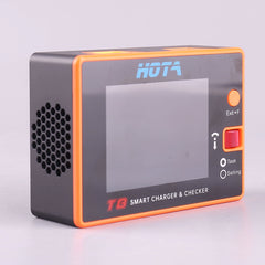 HOTA T8 Smart Balance Charger — 8S LiPo/LiHV/LiFe, 650W, 22A, Magnetic Port, Bilingual Display