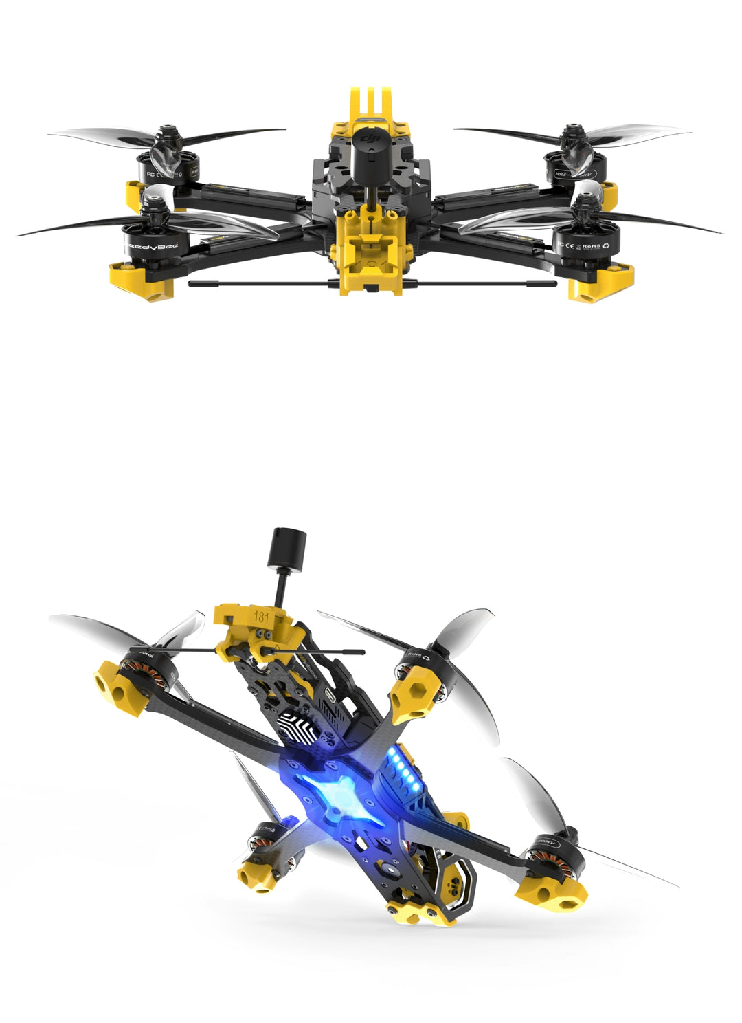 Speedybee Master5 V2 Crossing Machine DJI O3 Digital Unofficial Simulation Picture Transmission 5-Inch FPV Flower Fly