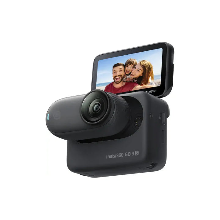 Insta360 GO 3S (Official Certified Refurbished) — 4K/30fps, 12MP, 39.1g, FlowState, IPX8 5m, 170-Min, 128GB, Magnetic Mount
