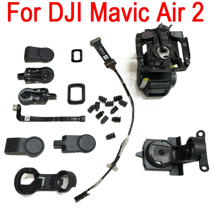 Original Air 2 Gimbal Camera Motors Air2 PTZ Cable Flexible Flat Line Lens Glass YR Motor and Bracket for DJI Mavic Air 2