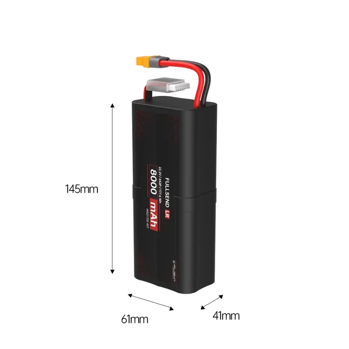 iFlight Fullsend 6S 8000mAh Li-Ion Battery XT60 - Chimera7 Helion 10