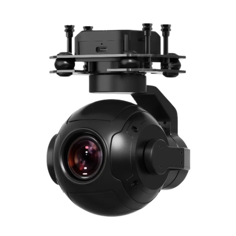 SIYI ZR10 3-Axis Gimbal Camera — 30X Zoom, 4K/60fps, Starlight Night Vision, IP53, UAV