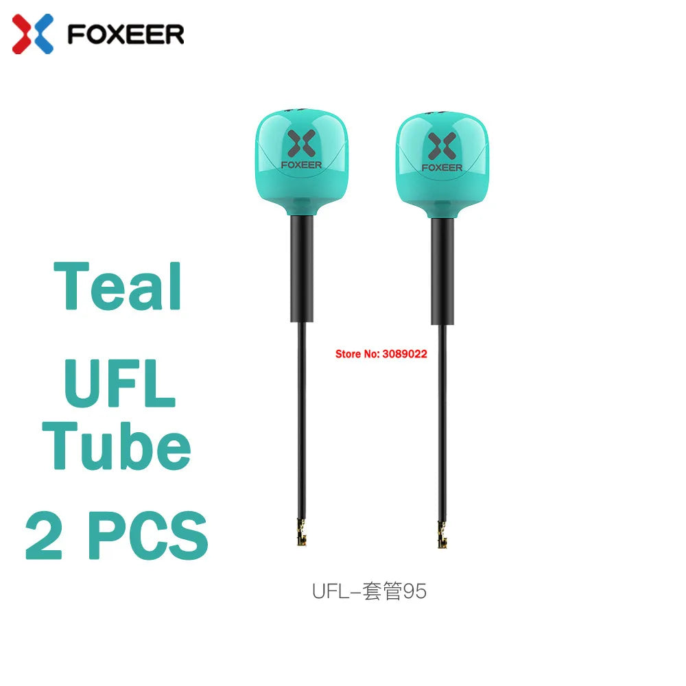 Foxeer Lollipop 4 Plus 5.8GHz FPV Antenna 2.6dBi RHCP — SMA / RP-SMA / UFL / MMCX, 1PC or 2PC