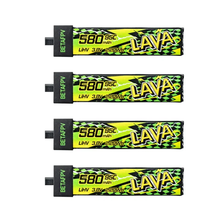 BETAFPV LAVA II 1S 95C Battery - High-Discharge LiPo (Multiple Capacities)