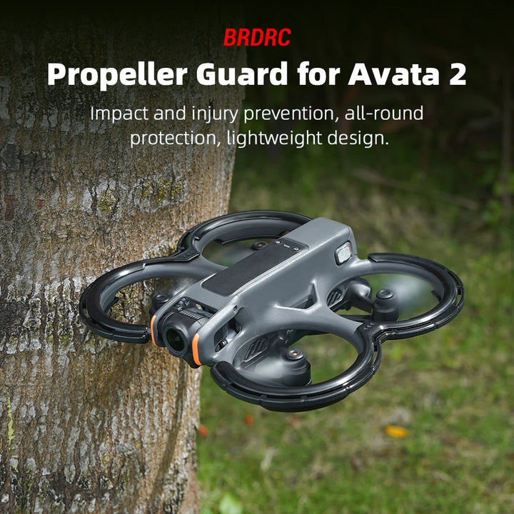 BRDRC Propeller Guard for DJI Avata 2 Anti-collision Bumpers Protection Guard Impact Protectors Drone Lightweight Accessories