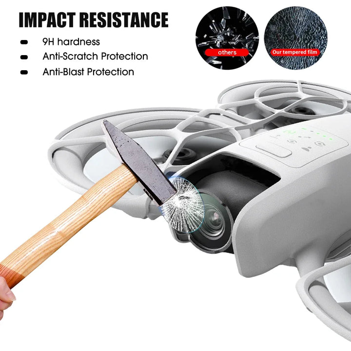 DJI Neo Camera Lens Protector - Tempered Glass Screen Film (1-10 Pack)