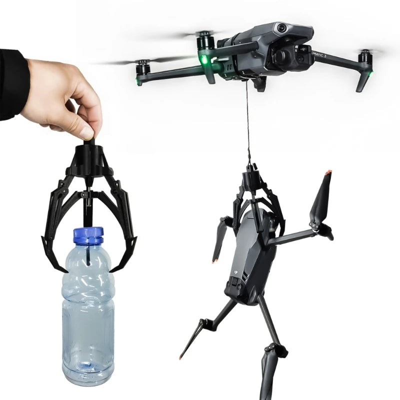 RC Mechanical Hook Grabber | Universal Claw Attachment for Drones