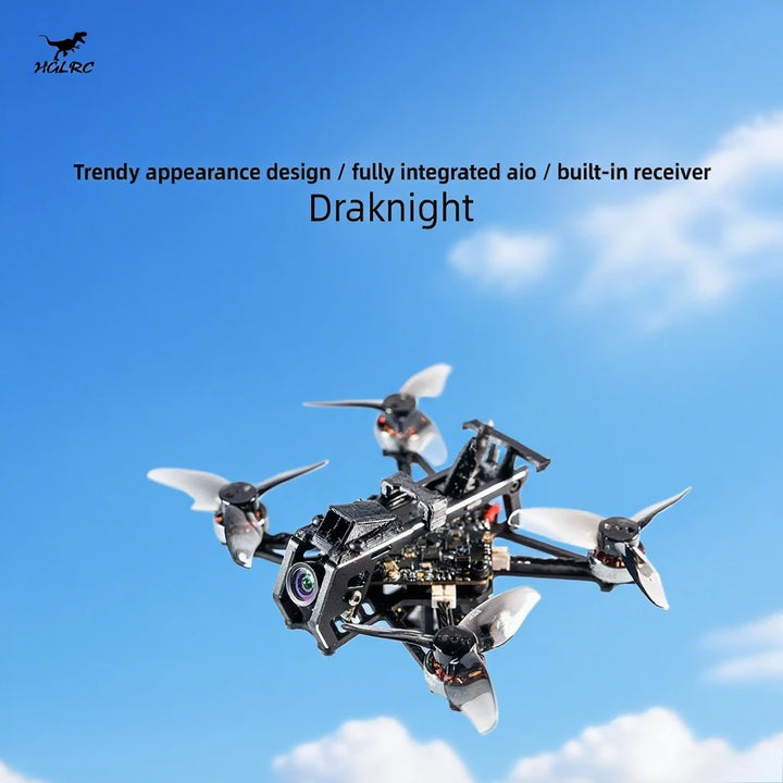 HGLRC Draknight 2 Inch FPV Toothpick Drone 2S | Ultra-Light Quadcopter