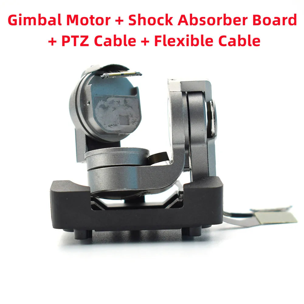 Genuine PTZ Camera with Signal/Flexible Cable and Shock-absorbing Bracket PTZ Mainboard Replacement For DJI Mavic Pro