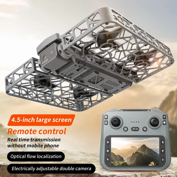 S161 MAX Drone - 4K HD Dual Camera with Screen & Brushless Motor