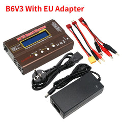B6 V3 RC Balance Charger | 80W 6A & Power Adapter Options