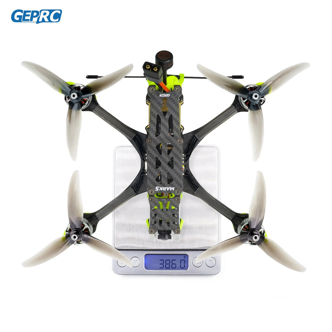 GEPRC MARK5 Analog Freestyle FPV Drone 4S/6S 5Inch SPEEDX2 2107.5 GEP-F722-BT-HD V3 RC FPV Quadcopter LongRange Freestyle Drone