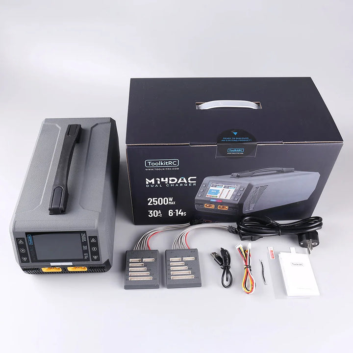 ToolkitRC M14DAC 2500W 50A Dual-Channel Charger