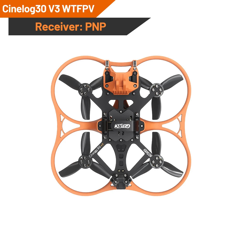 GEPRC Cinelog30 V3 RC Freestyle Drone O4 Pro Air Unit /WTFPV SPEEDX2 1404 3850KV TAKER F722 45A 32Bit AIO 16MB FPV Quadcopter