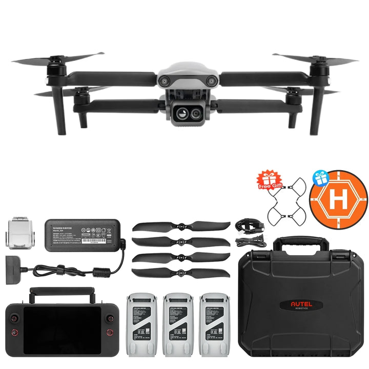Autel Lite 640T Drone - 640x512 Thermal Camera 1/2" CMOS 48MP 16x Digital Zoom AI Target Recognition
