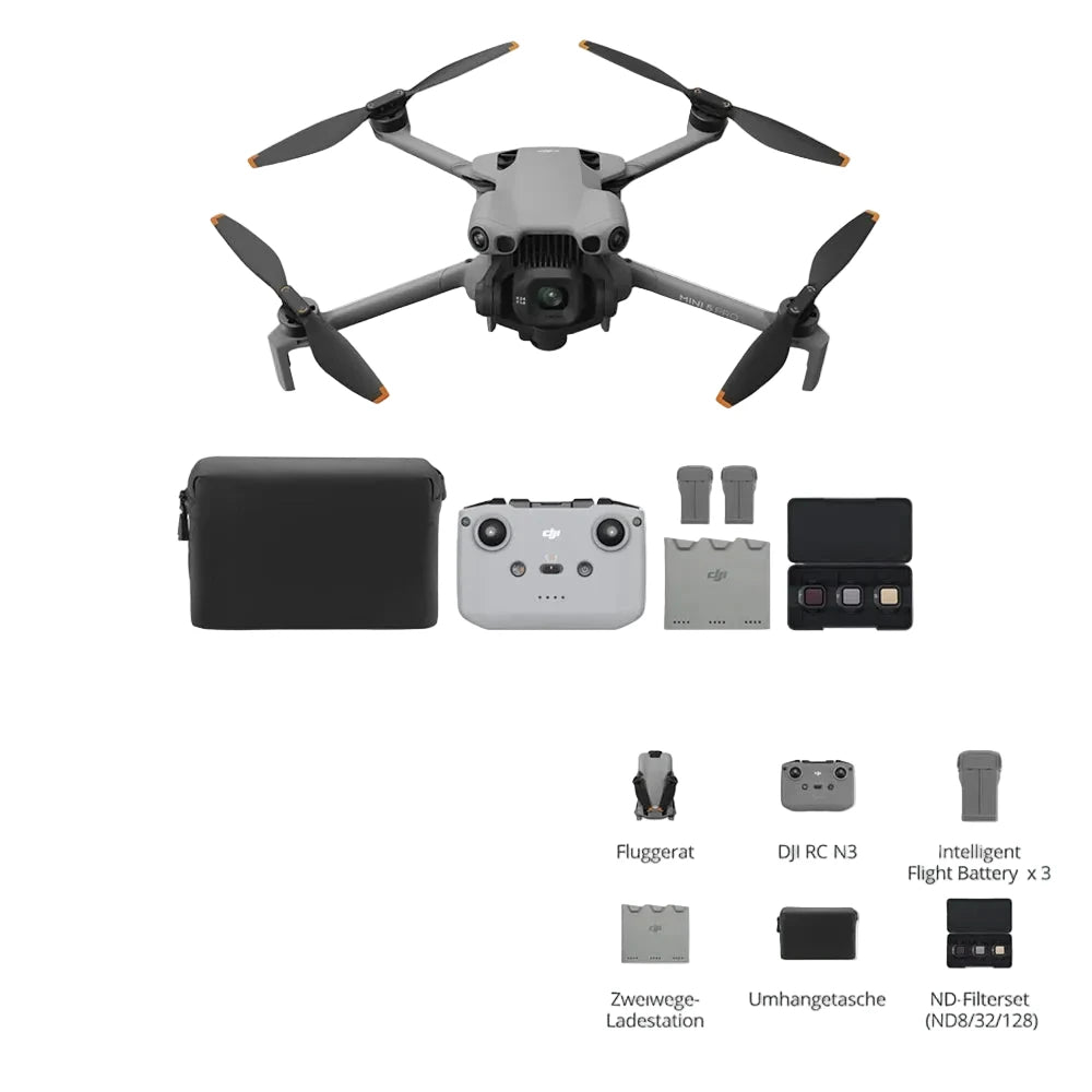 DJI Mini 5 Pro Camera Drone — 1/1.3-Inch CMOS, 4K/60fps HDR, 225° Gimbal, ActiveTrack 360°, 20KM, 249.9g