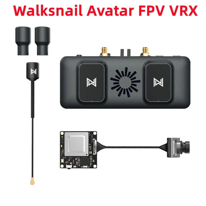 CADDX Walksnail Avatar FPV Video Transmission VRX with 1S / Nano / Pro Kit Camera Lens 4KM Distance HDMI 1080P/60FPS for FPV