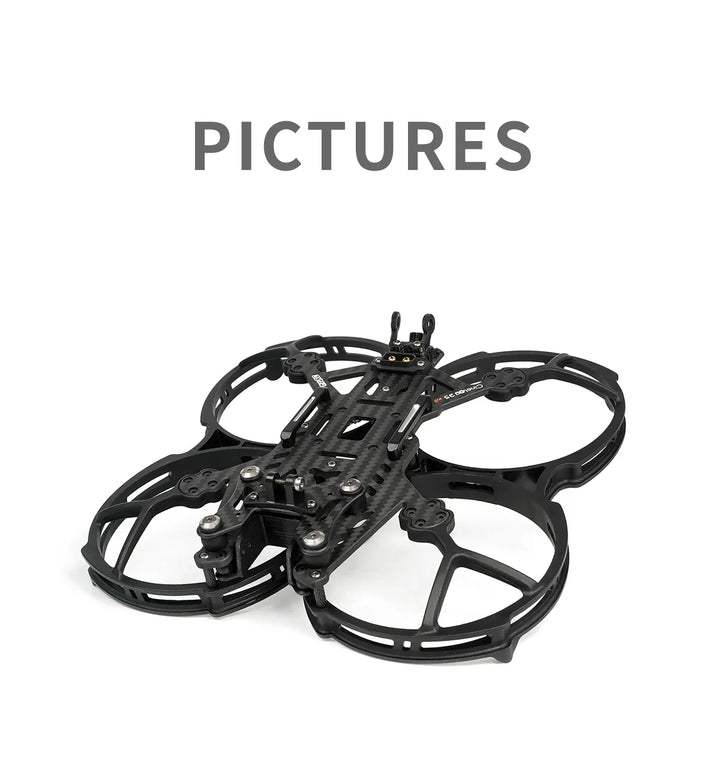 GEPRC GEP-CL35 V2 Frame Kits Suitable for CineLog35 V2 Drone Carbon Fiber Frame DIY RC FPV Quadcopter Drone Accessories Parts