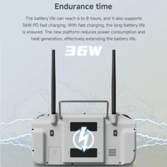 Skydroid G20 Enterprise UAV Ground Station — 30km Dual-Band, 6nm, 7" HD Display, 2.4/5.8GHz