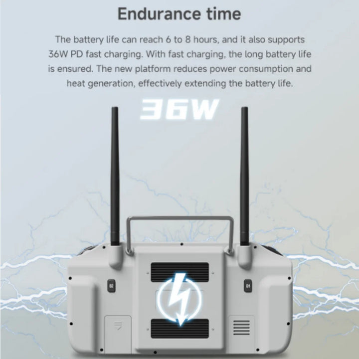 Skydroid G20 Enterprise UAV Ground Station — 30km Dual-Band, 6nm, 7" HD Display, 2.4/5.8GHz