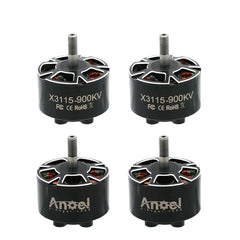 UAngel X3115 6S Brushless Motors, 900–1200KV, 4-Pack