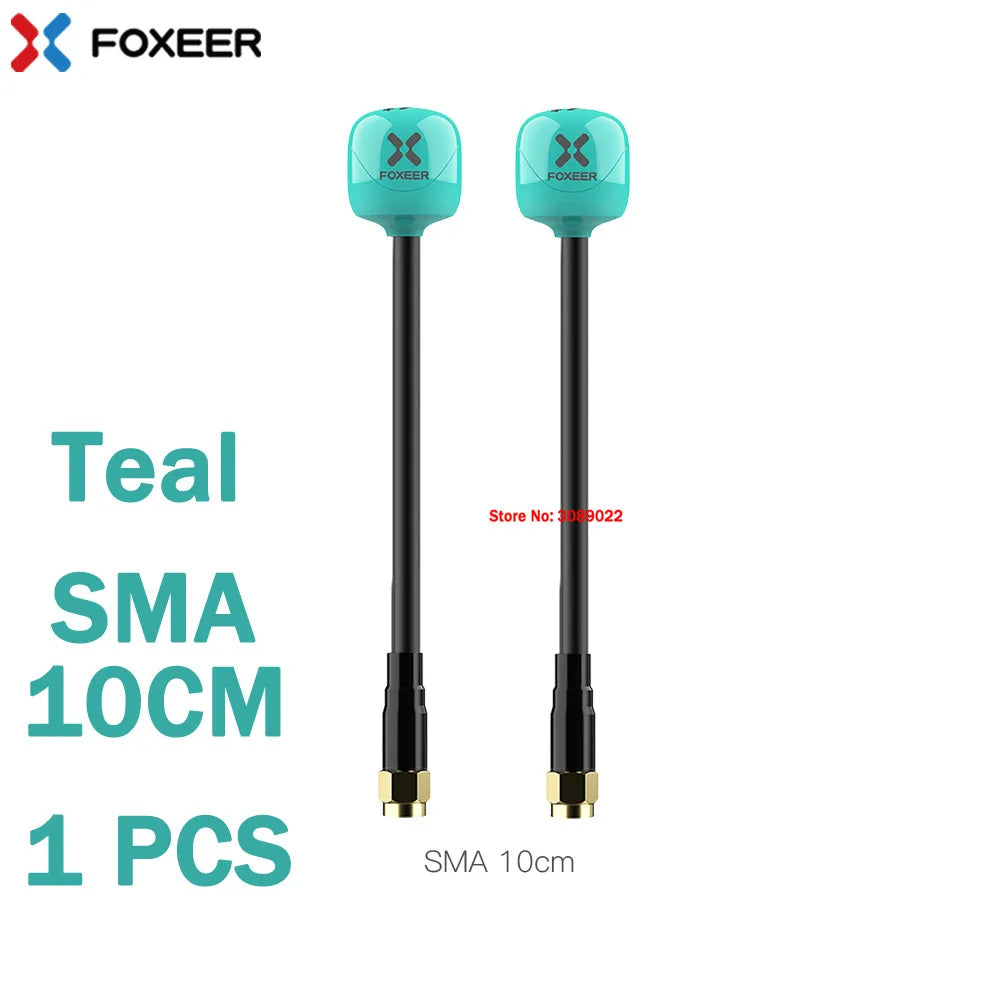 Foxeer Lollipop 4 Plus 5.8GHz FPV Antenna 2.6dBi RHCP — SMA / RP-SMA / UFL / MMCX, 1PC or 2PC