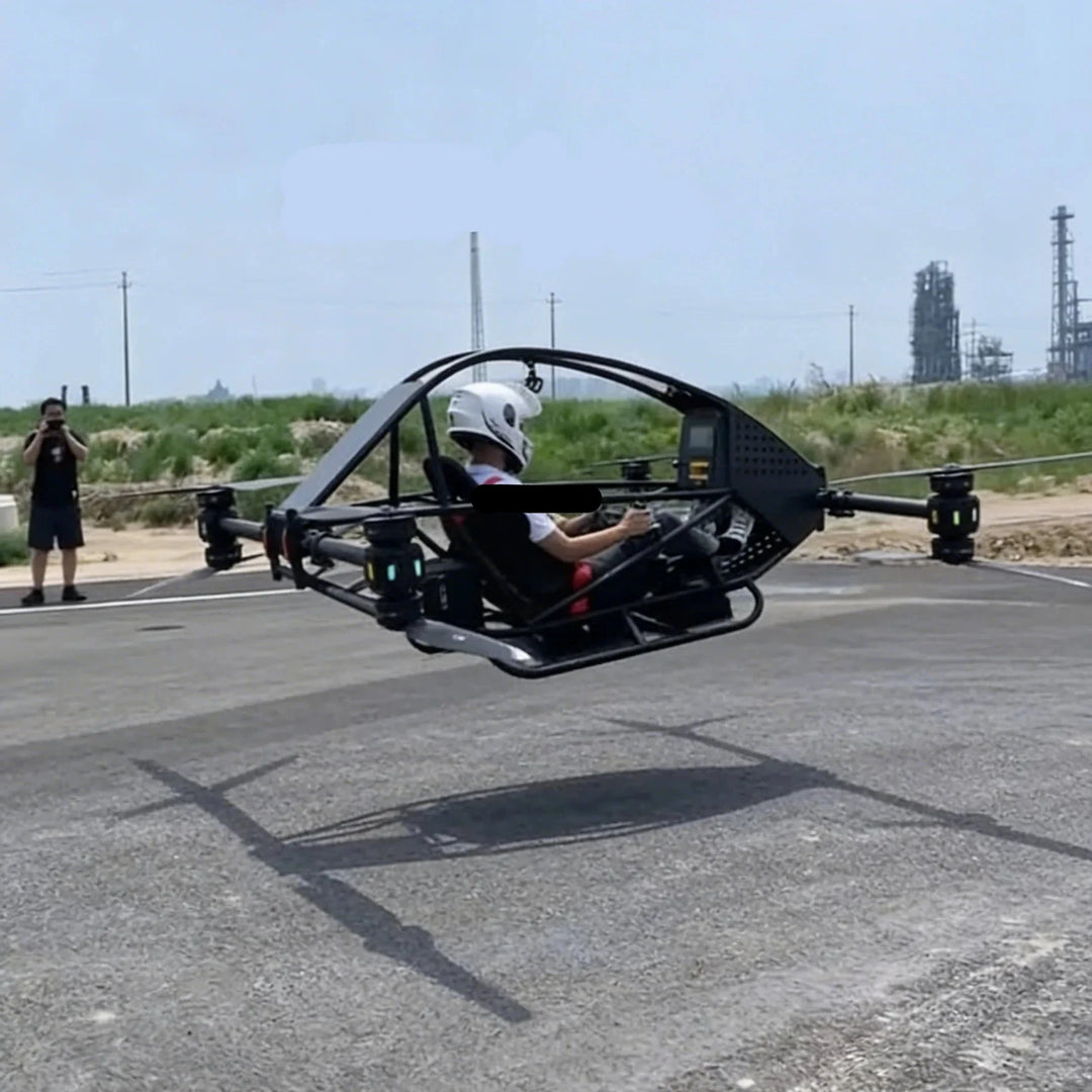 SHUIMAN JINSHAN CY-KT01 eVTOL Manned Aircraft — Single-Seat, 30-Min Flight, 120kg Payload, 23kW, Aviation Aluminum & Carbon Fiber