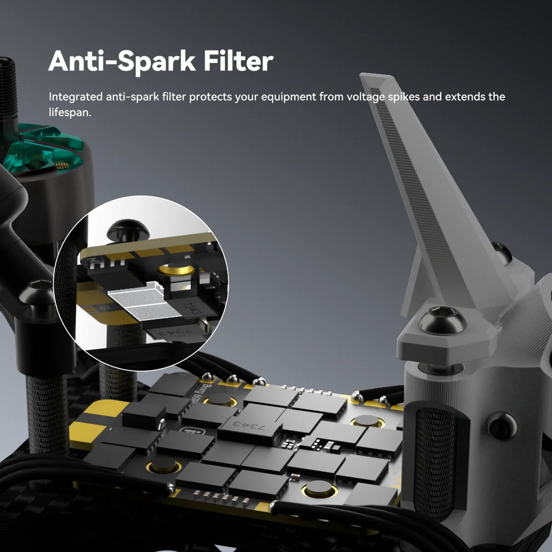 iFlight Mach R5 Ultra 6S HDZero FPV Race Drone BNF Compact H Geometry W/ iFlight ELRS 2.4GHz w/SMD Antenna / HDZero Race V3 VTX