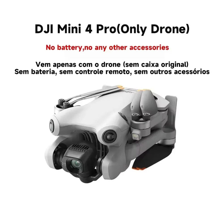 DJI Mini 4 Pro Drone / RC 2 / RC-N2 Combo 4K/60fps HDR True Vertical Shooting ActiveTrack 360° 100% Original Brand