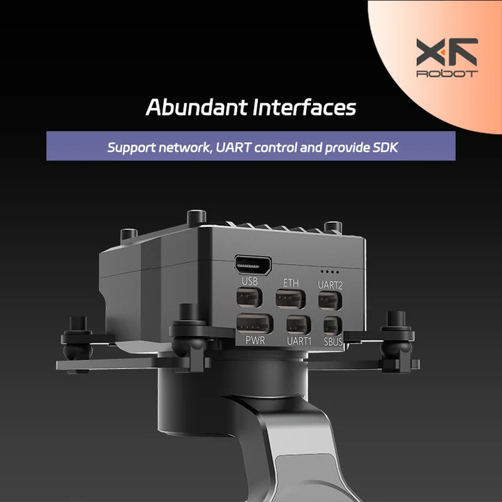 XF Z-2 Mini 3-Axis Dual-Sensor Gimbal — 4K Full-Color + IR Night Vision, Micro Pod UAV