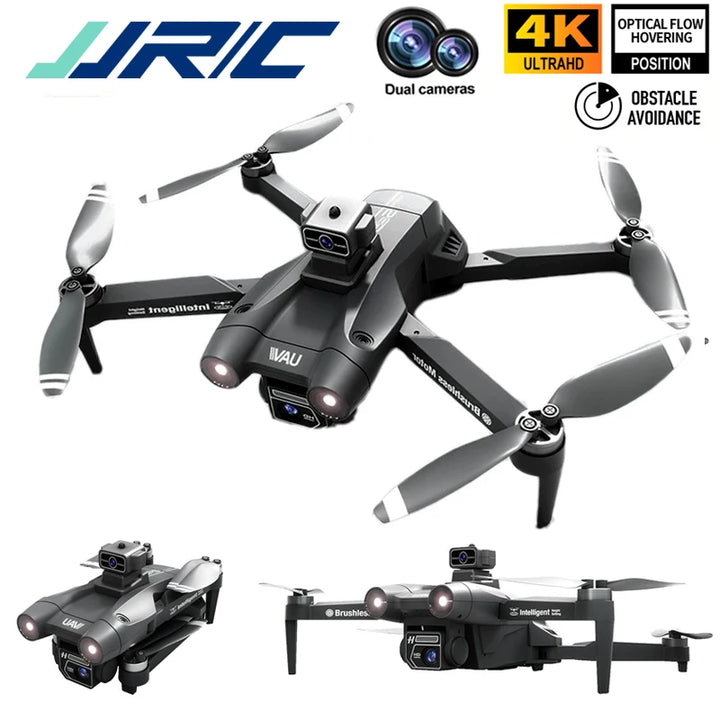 JJRC X28 GPS Drone 4K EIS Dual-Camera FPV Foldable RC Quadcopter Brushless Motor Obstacle Avoidance 2.4G WiFi