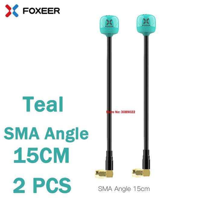 Foxeer Lollipop 4 Plus 5.8GHz FPV Antenna 2.6dBi RHCP — SMA / RP-SMA / UFL / MMCX, 1PC or 2PC