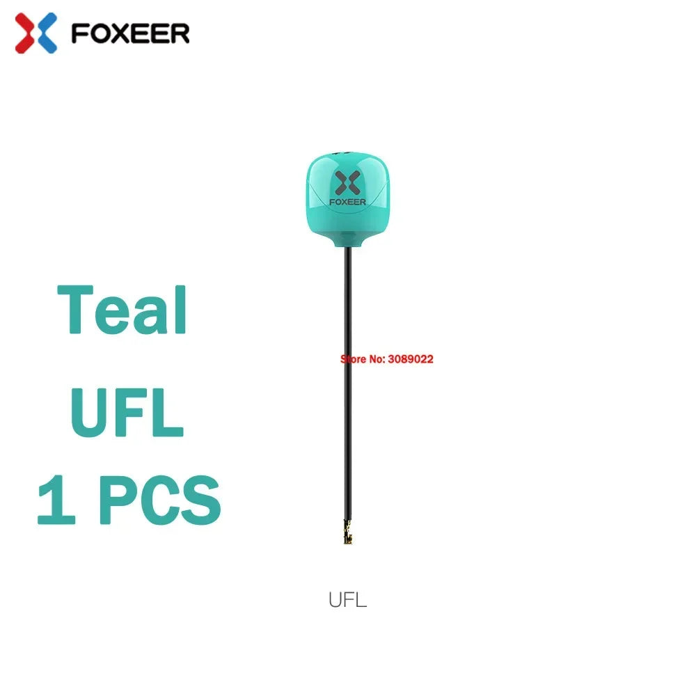 Foxeer Lollipop 4 Plus 5.8GHz FPV Antenna 2.6dBi RHCP — SMA / RP-SMA / UFL / MMCX, 1PC or 2PC