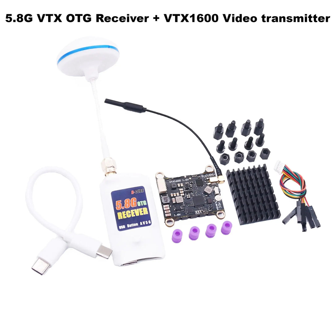 B-CUBE 5.8G VTX 800/1000/1600/2500mW 48CH Video Transmitter - Long Range FPV