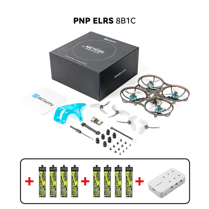 BETAFPV Meteor75 Pro II O4 Brushless Whoop — DJI O4 Wide, 4K/60fps, 159° FOV, ELRS 2.4G