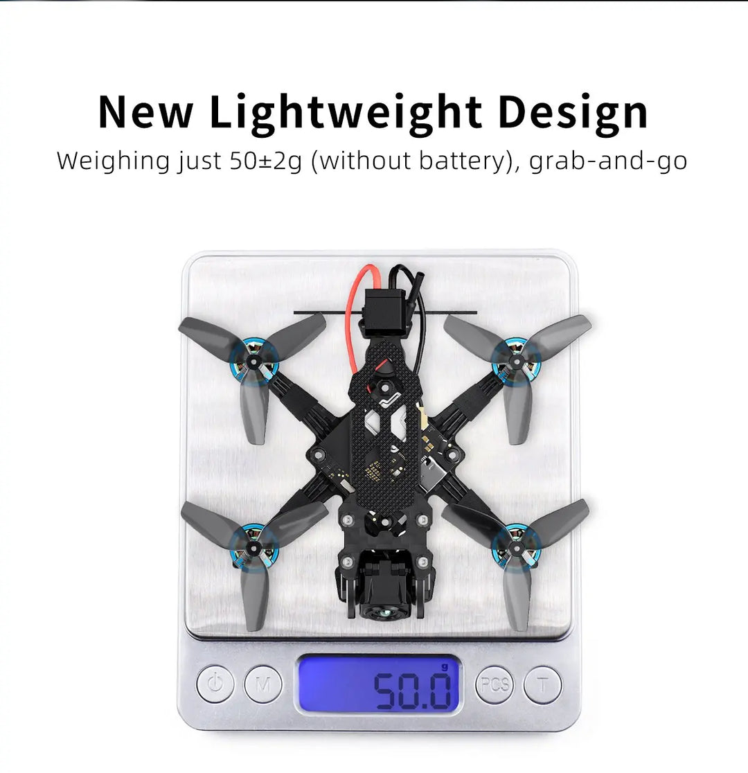 GEPRC T-Cube18 HD O4 FPV Quadcopter 1.8Inch TAKER F411-12A O4 Air Unit VTX 1002 18000KV Motor Mini RC Quadcopter Freestyle Drone