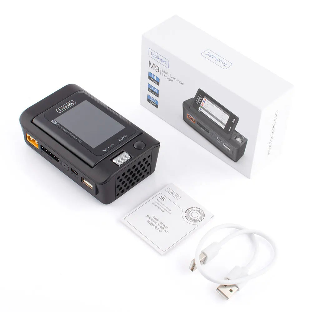 ToolkitRC M9 600W 20A Smart Battery Charger